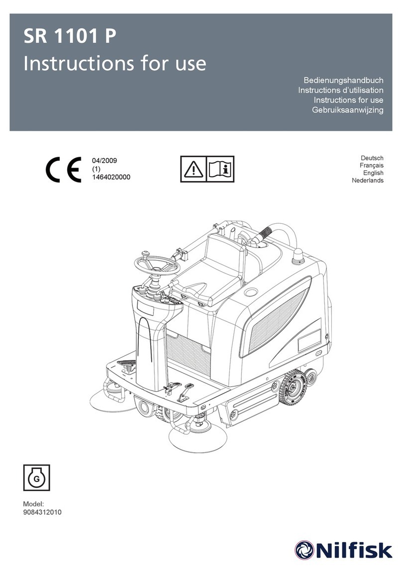 Nilfisk-ALTO SR 1101 P Instructions for use