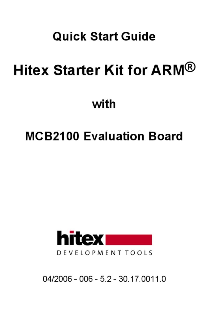 Hitex MCB2100 quick start guide