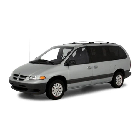 Chrysler Voyager 2000 GS User manual Chrysler Voyager 2000 GS User manual