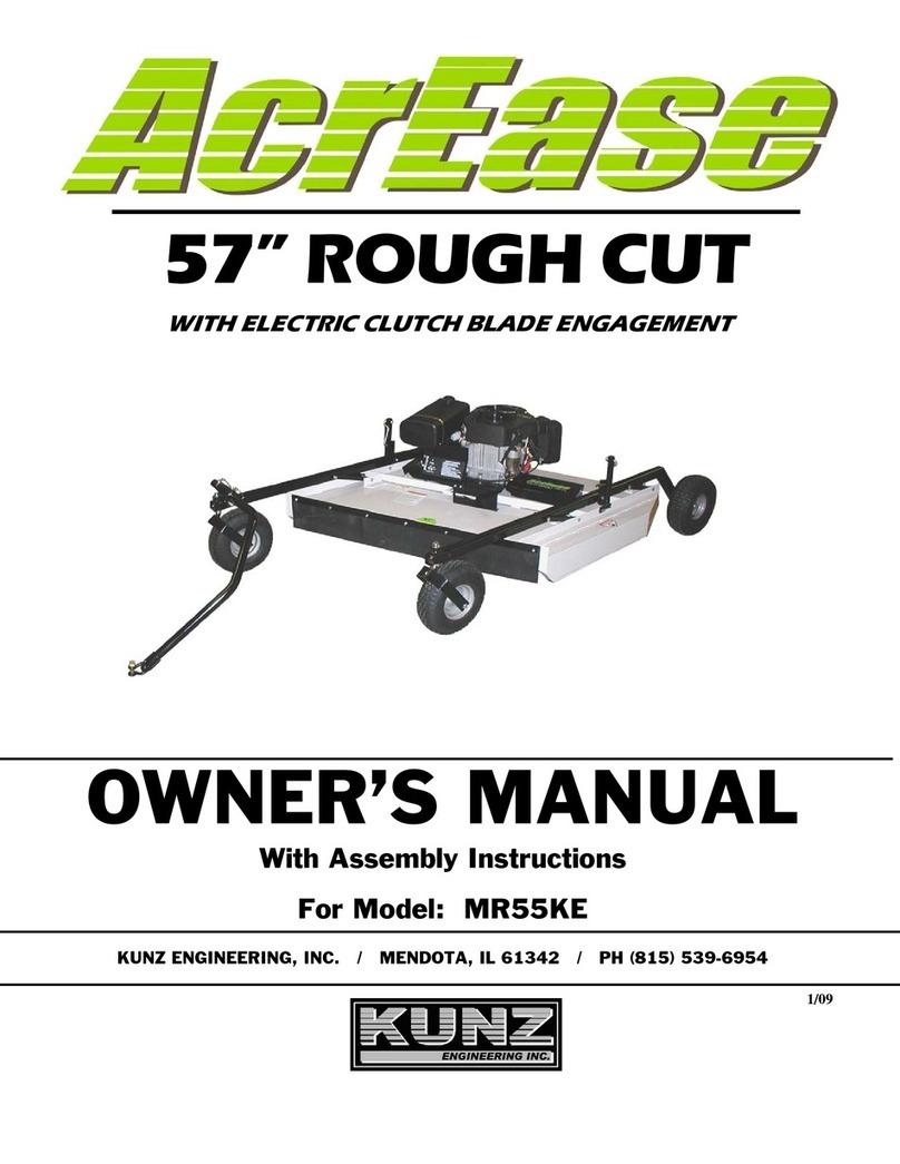Kunz AcrEase MR55KE User manual Kunz AcrEase MR55KE User manual