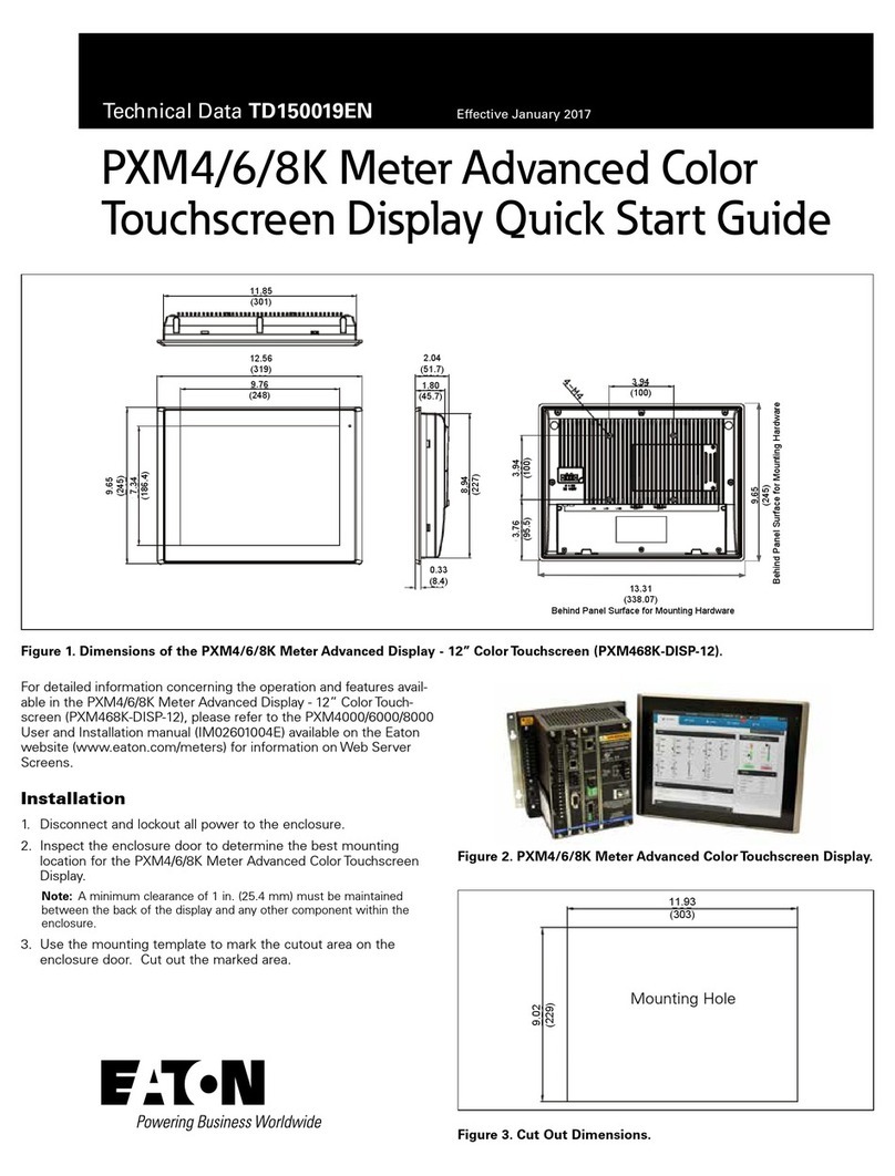 Eaton PXM8K Series User manual