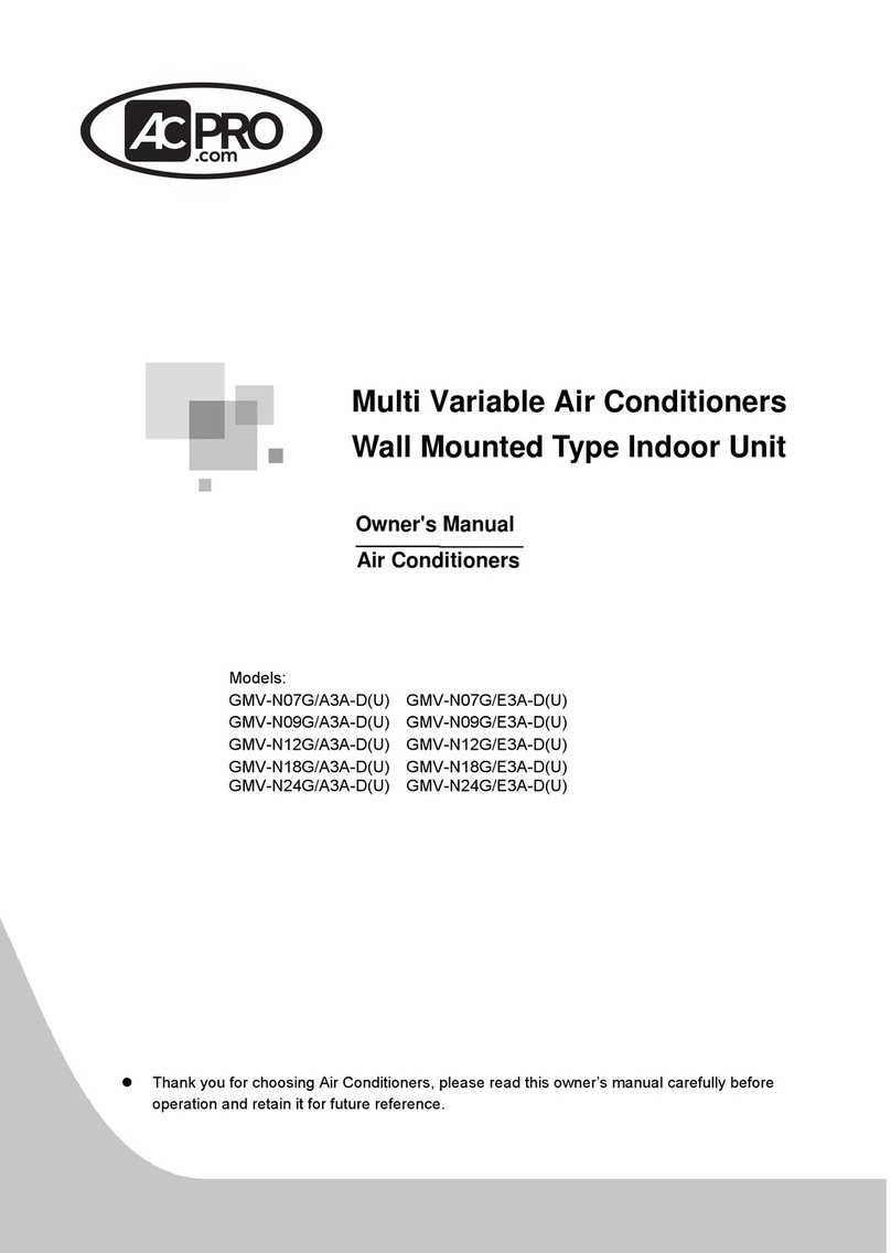ACPro GMV-N07G/A3A-D User manual