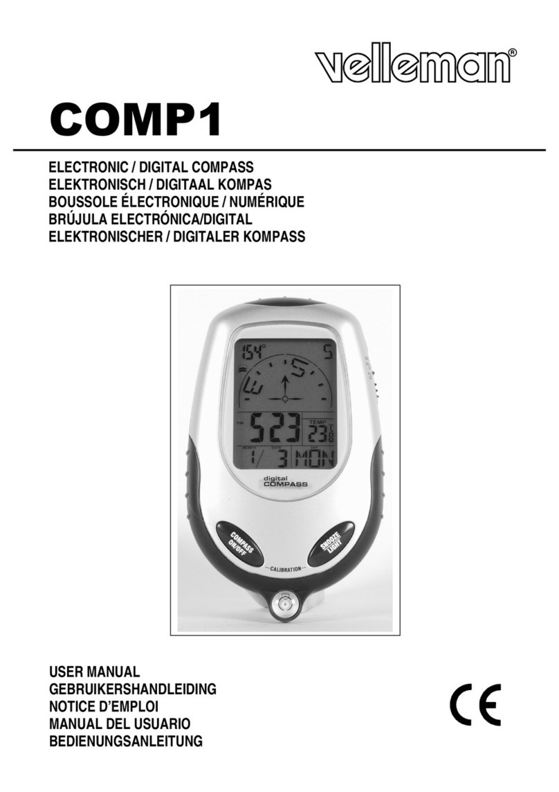 Velleman COMP1 user manual