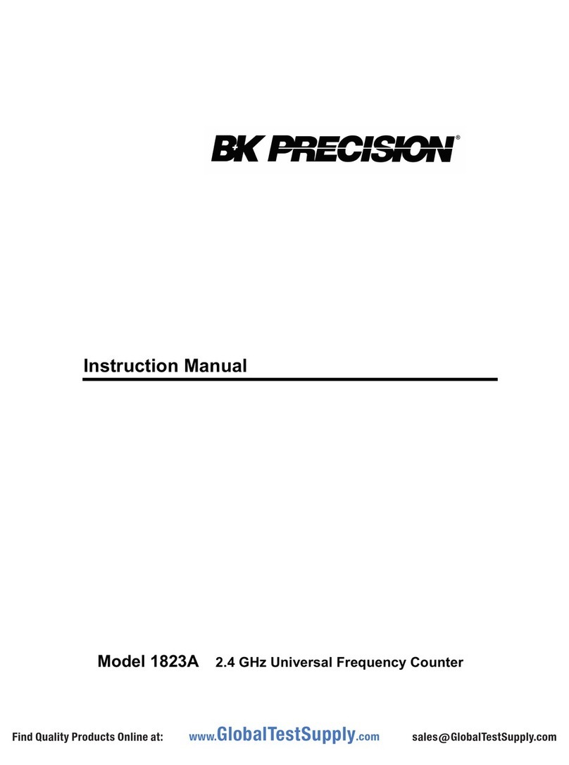 B+K precision 1823a instruction manual