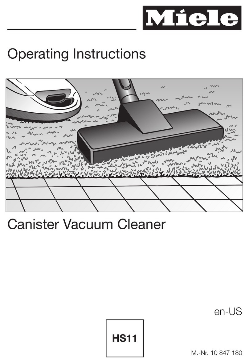 Miele HS11 User manual