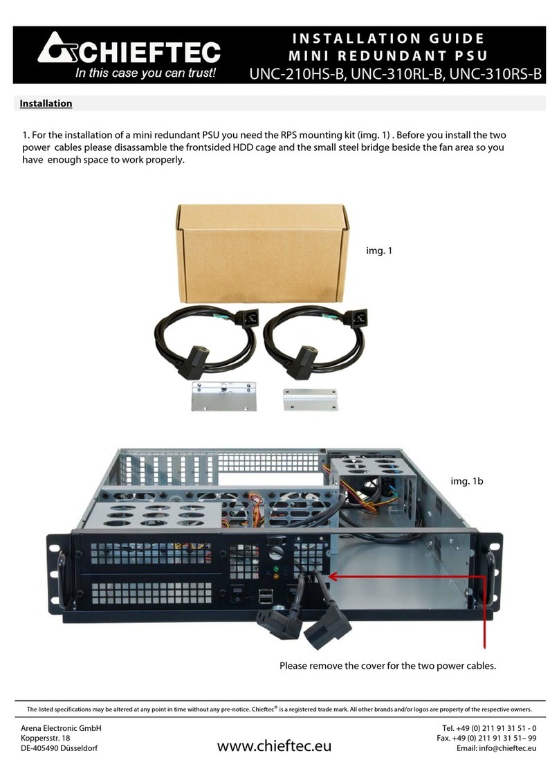 Chieftec UNC-210HS-B installation guide