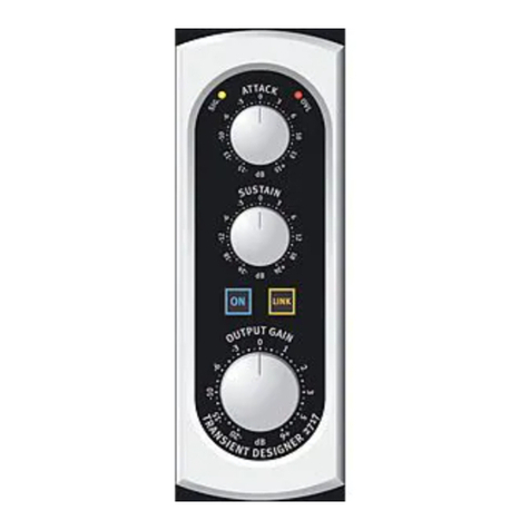 SPL Transient Designer 2715 user manual