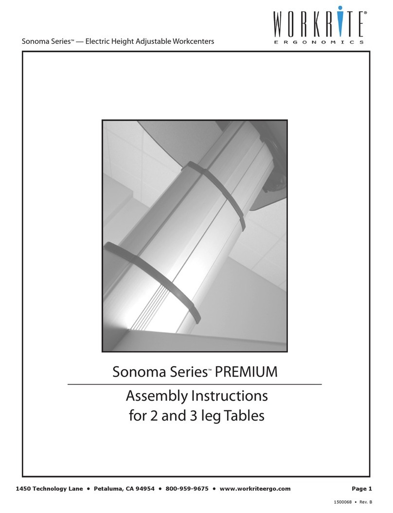 Workrite Premium User manual Workrite Premium User manual