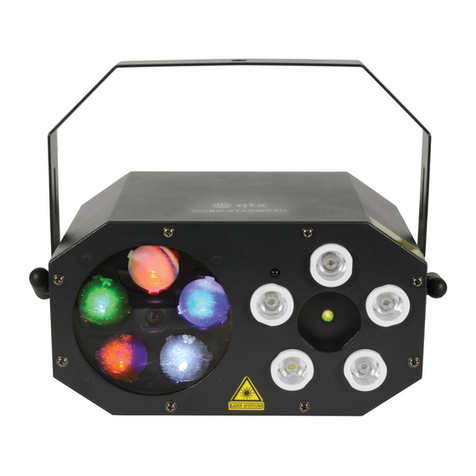 Qtx GOBO STARWASH user manual