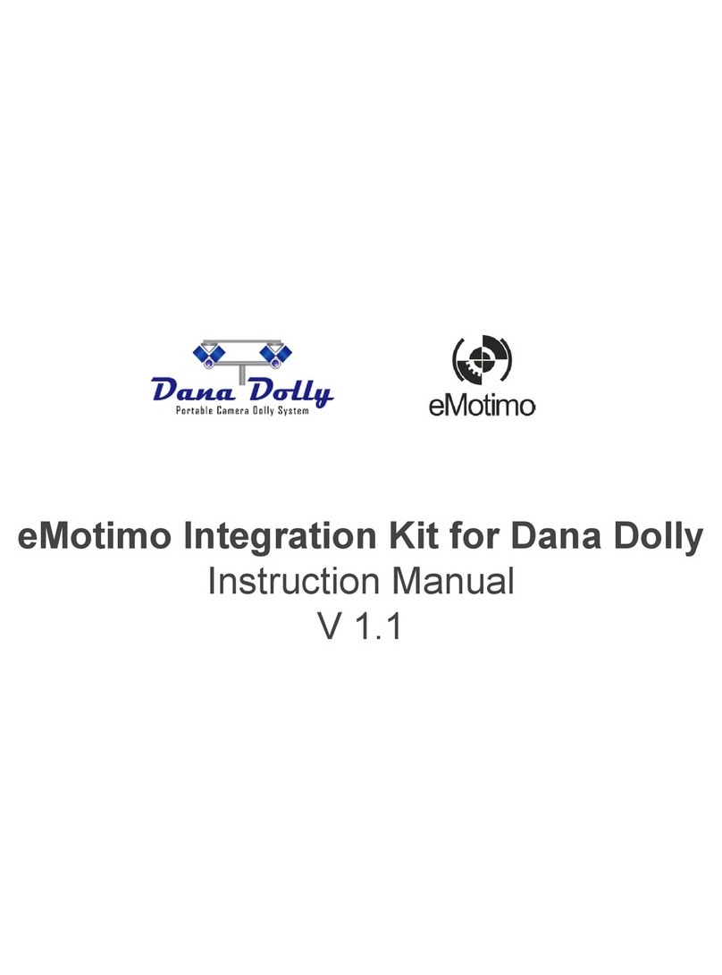 eMotimo Integration Kit for Dana Dolly instruction manual