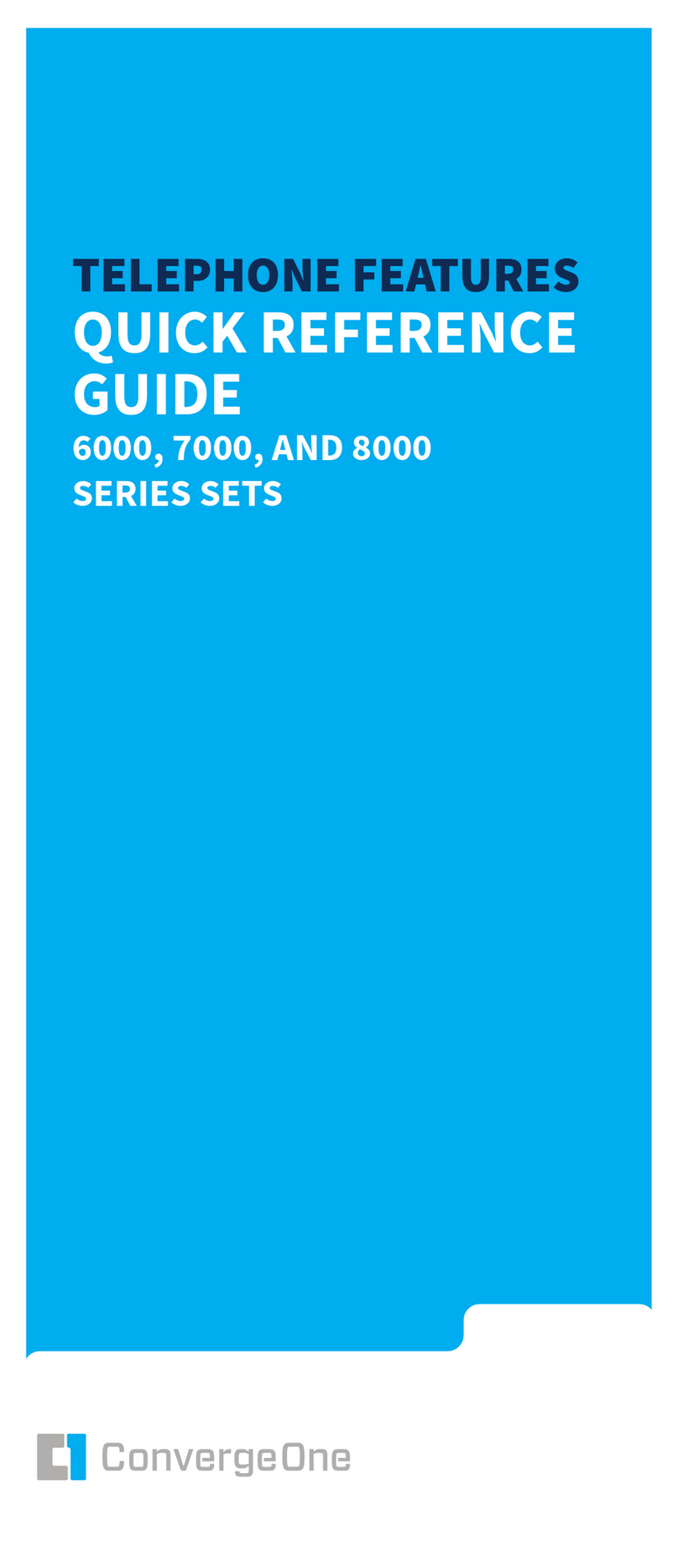 Avaya 8000 Series User manual