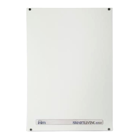 INIM Electronics SmartLiving 505 Assembly instructions