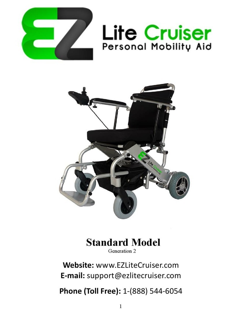 EZ Lite Cruiser STANDARD MODEL manual