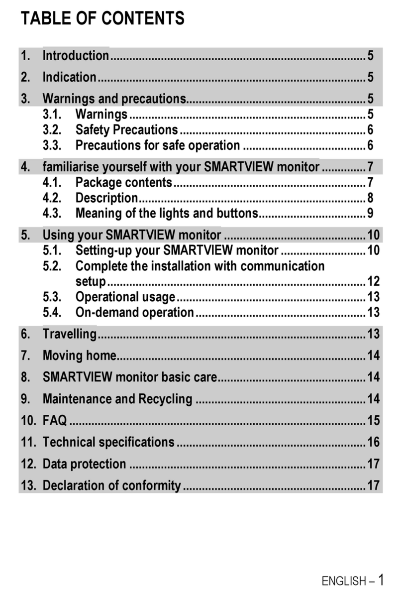 sorin SMARTVIEW KA960 User manual