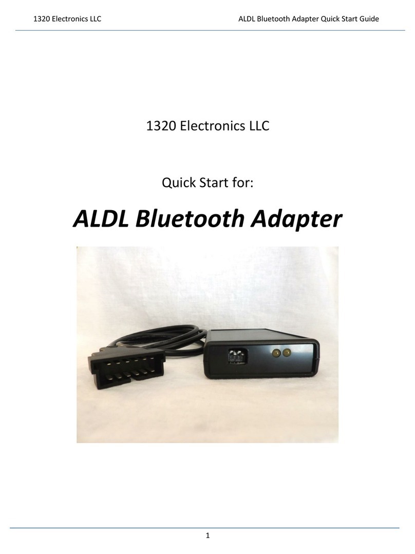 1320 Electronics LLC ALDL quick start guide