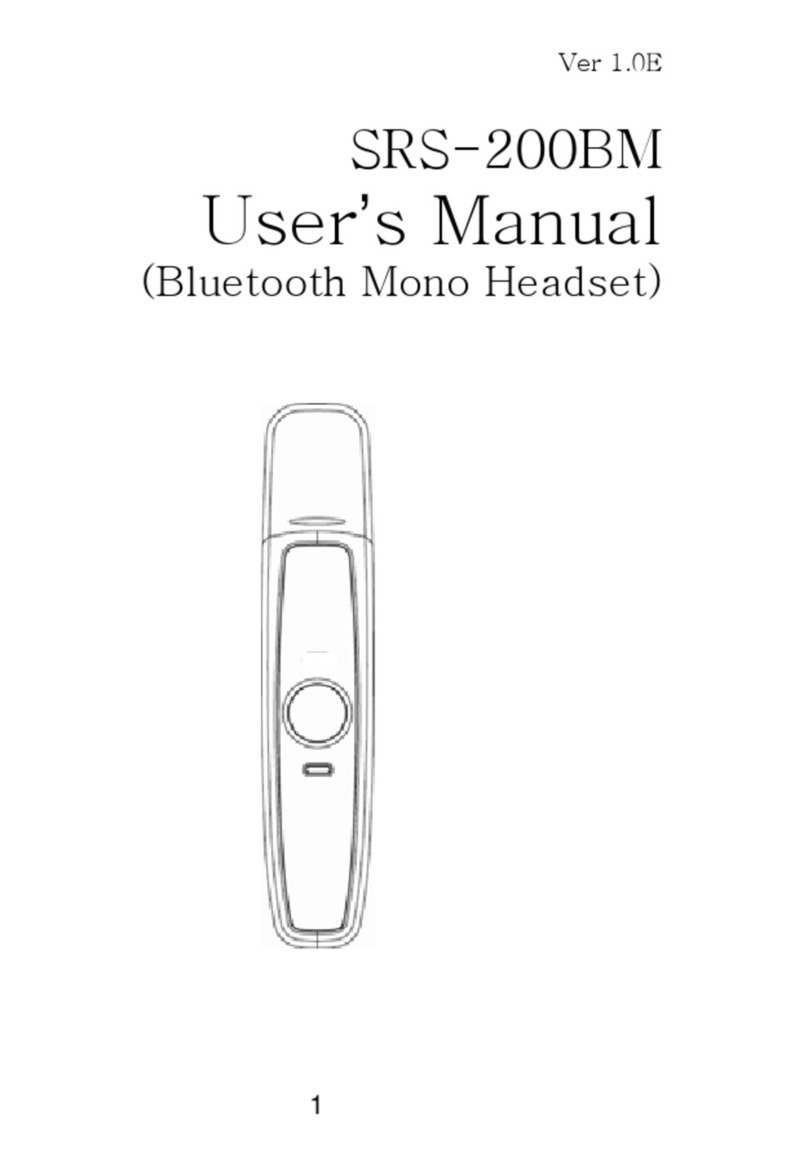 SLaudiolab SRS-200BM user manual