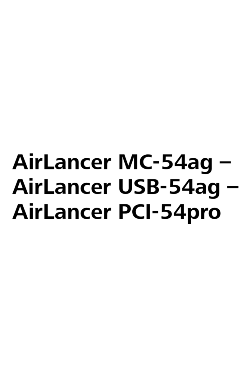 Lancom AirLancer MC-54ag manual