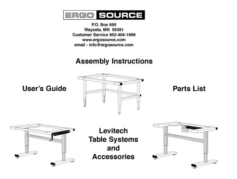 Ergo Source XFT Assembly instructions