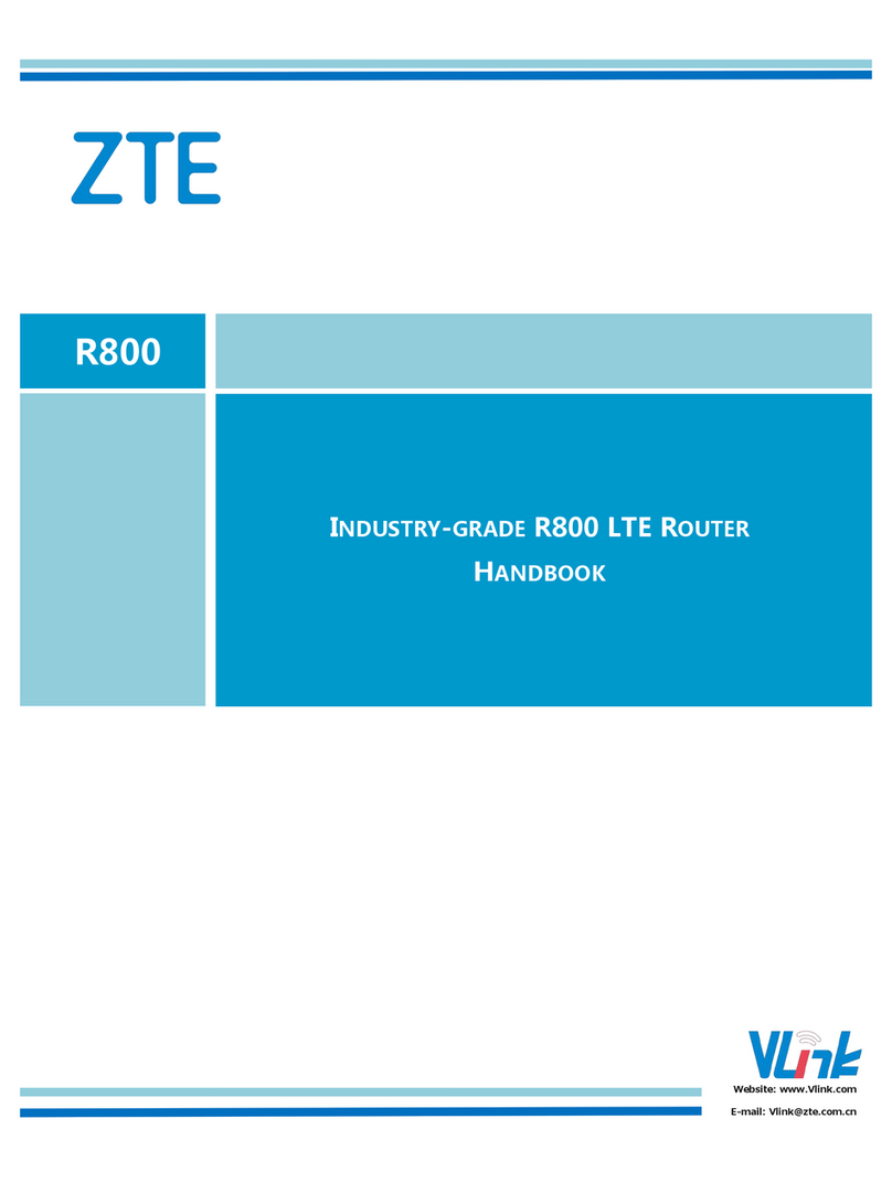 Zte R800 User manual Zte R800 User manual