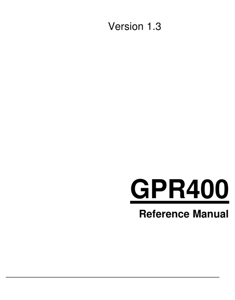 Gemplus GPR400 Reference manual