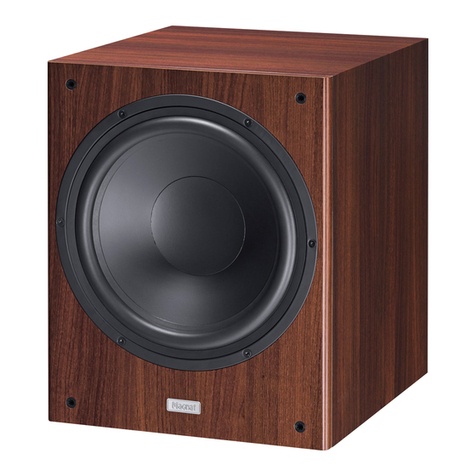 Magnat Audio MONITOR SUB 200A User manual