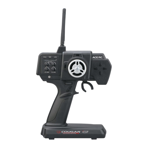 ACE RC Cougar PS3i User manual
