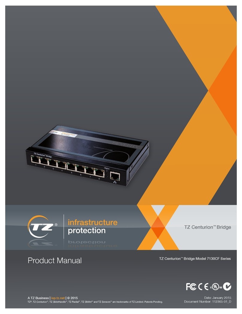 TZ Centurion 7130CF product manual