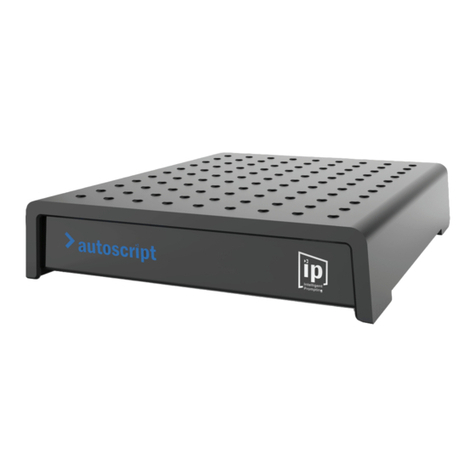 Autoscript XBox-IP User manual