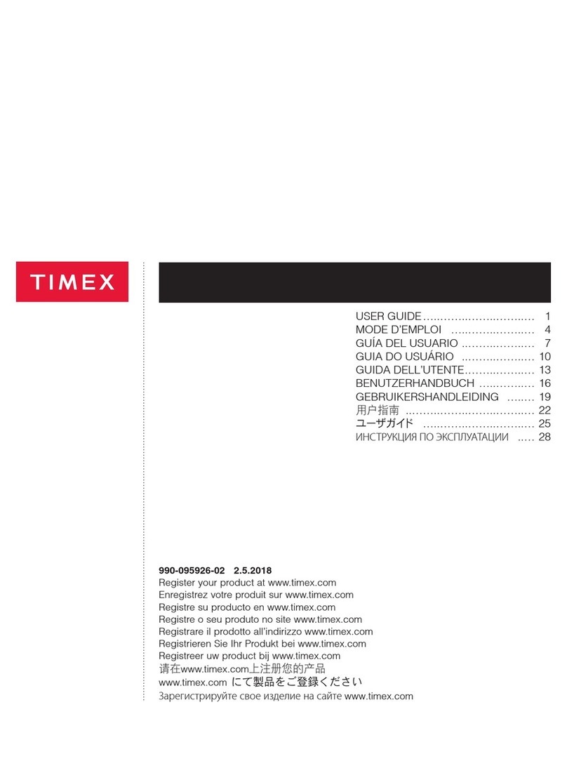 Timex W217 NA User manual