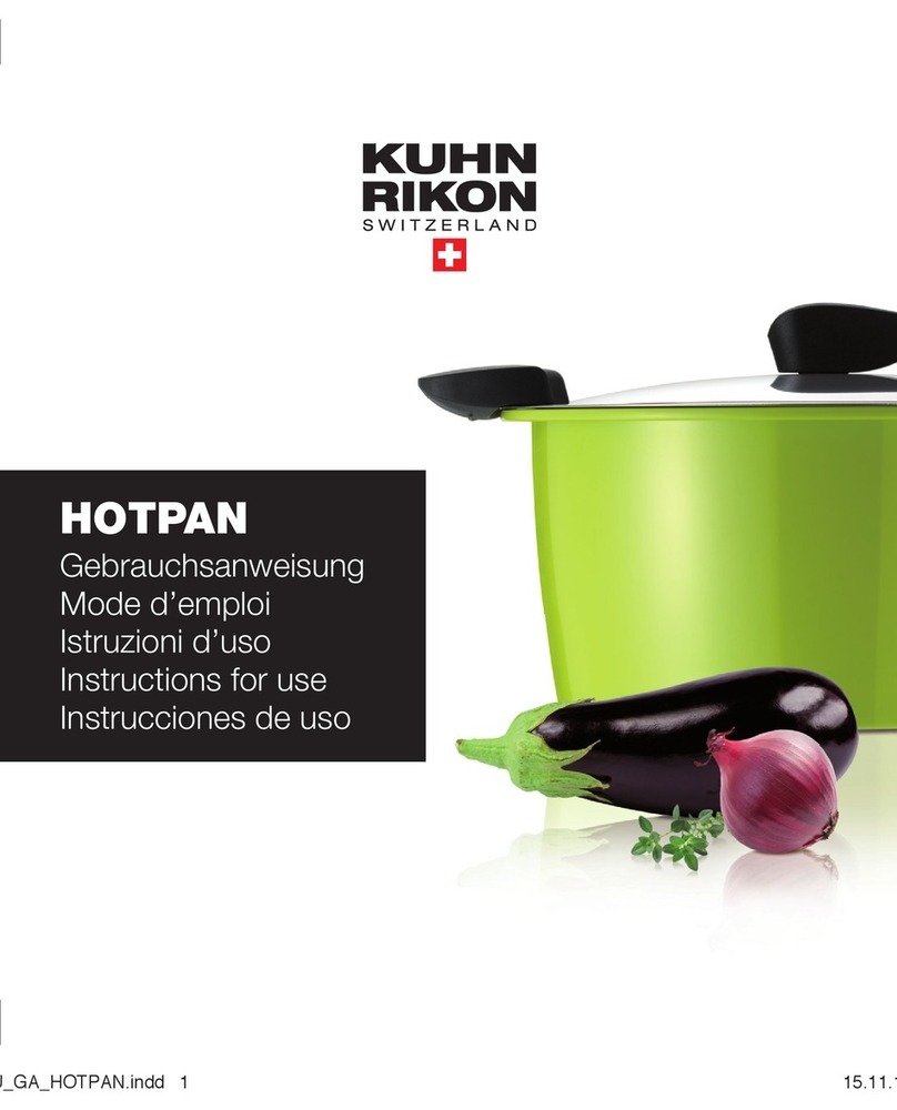 Kuhn Rikon HOTPAN User manual