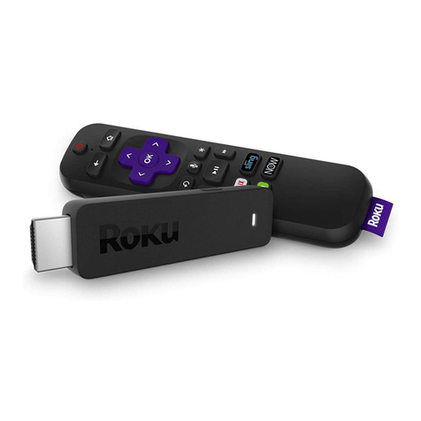 Roku 3800 Setup guide