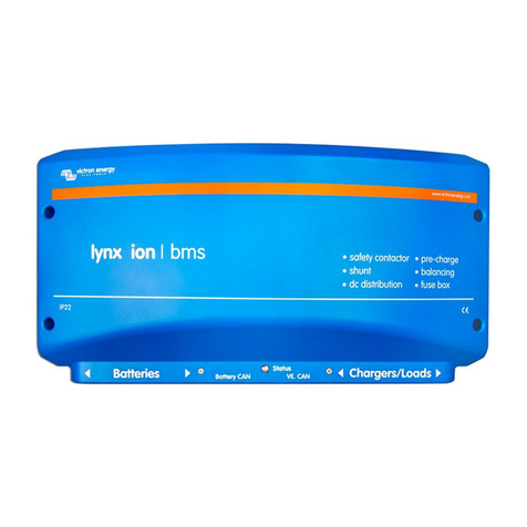 Victron energy Lynx Ion BMS 400A User manual