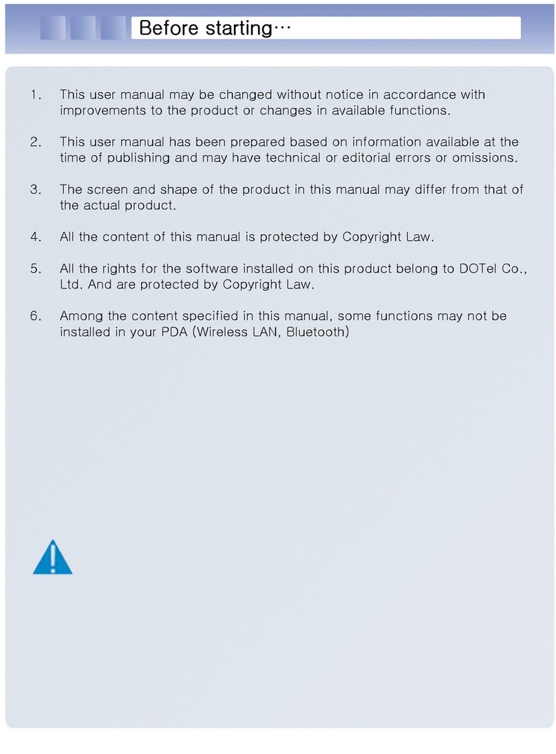DOT DOTH-500 user manual