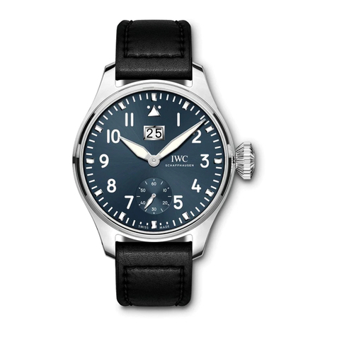 iwc BIG PILOT'S WATCH BIG DATE operating instructions
