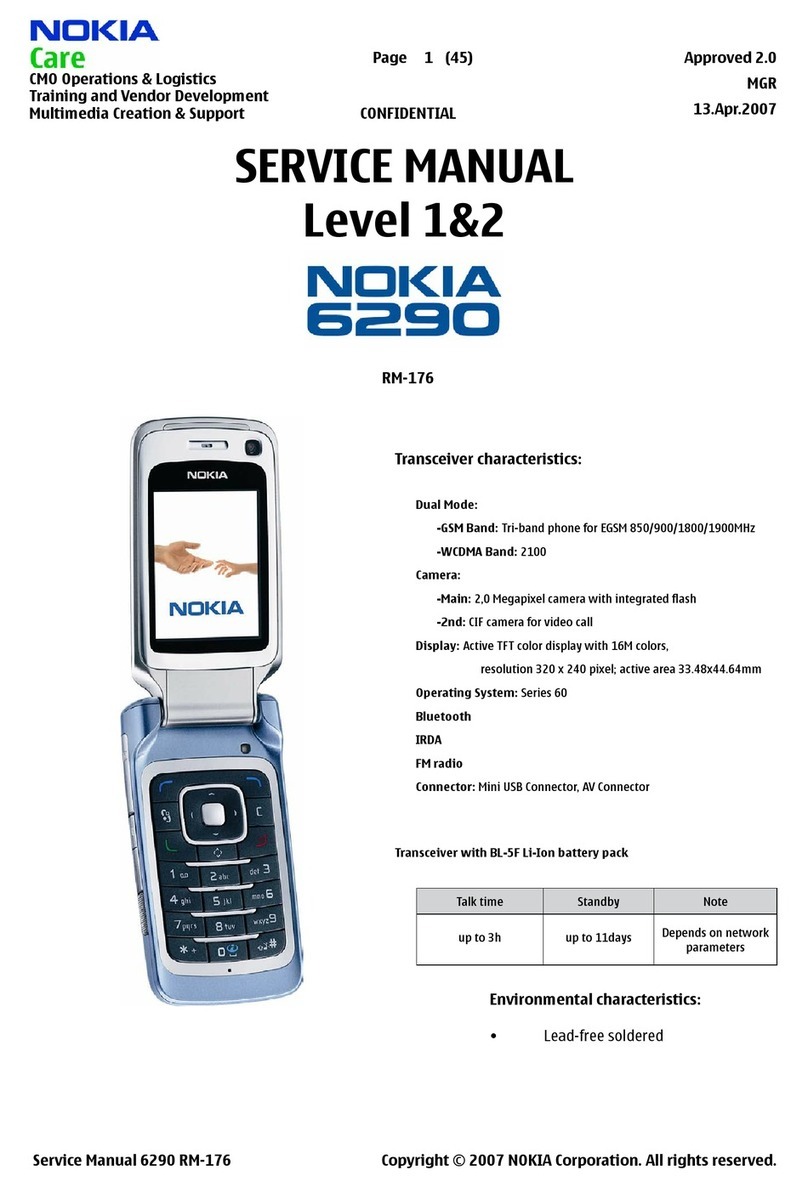 Nokia 6290 - Cell Phone 50 MB User manual
