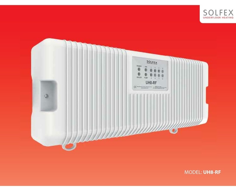 Solfex UH8-RF installation manual
