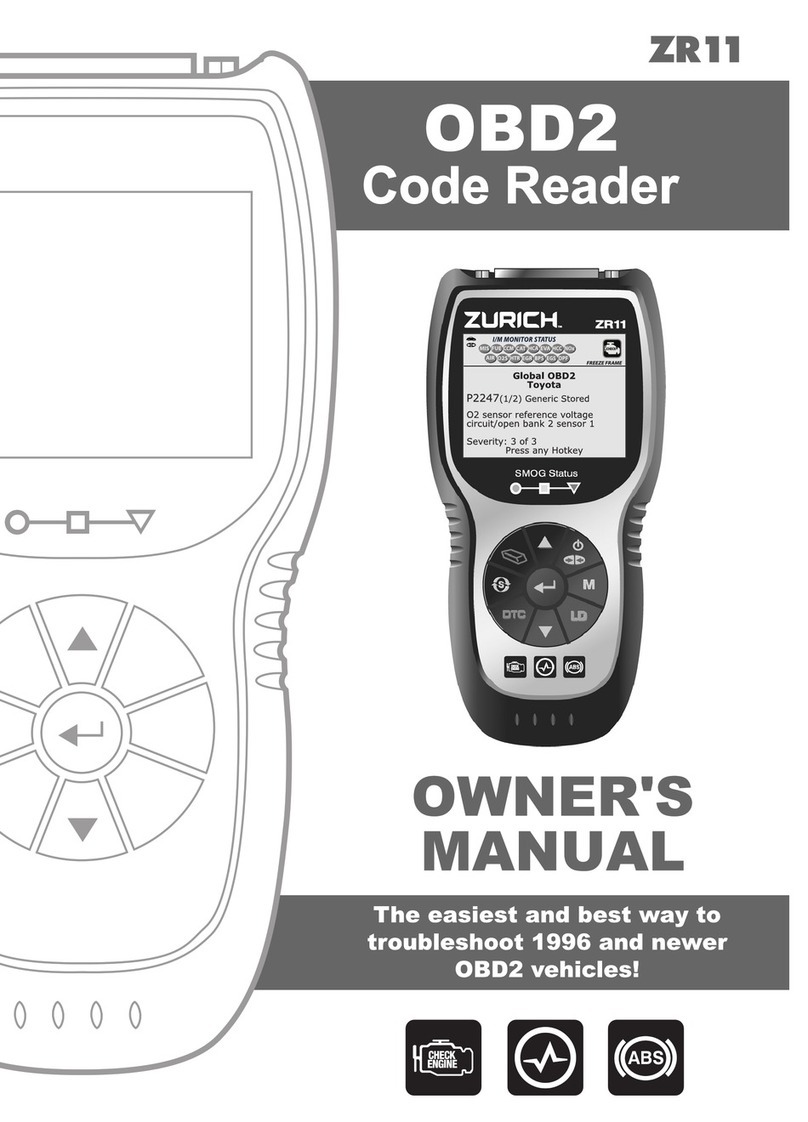 Zurich ZR11 User manual