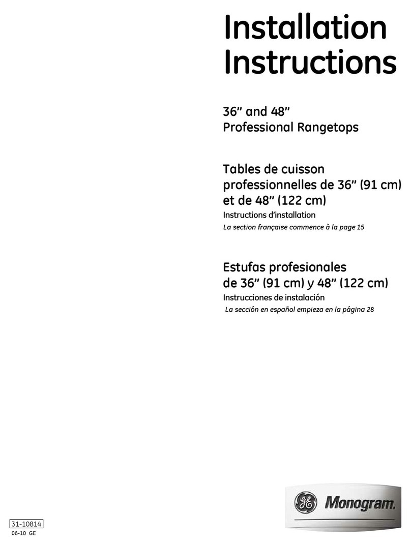 Monogram ZGU484NG User manual