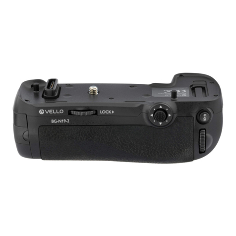Vello BG-N19 User manual Vello BG-N19 User manual