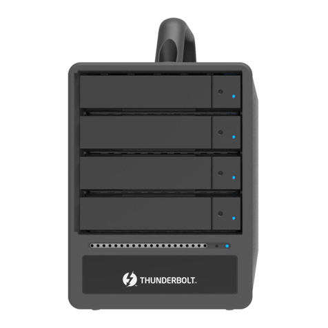 Stardom SOHORAID ST4-TB3 user manual Stardom SOHORAID ST4-TB3 user manual