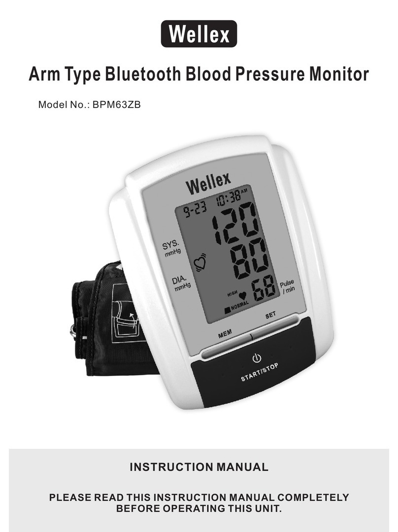 Wellex BPM63ZB User manual