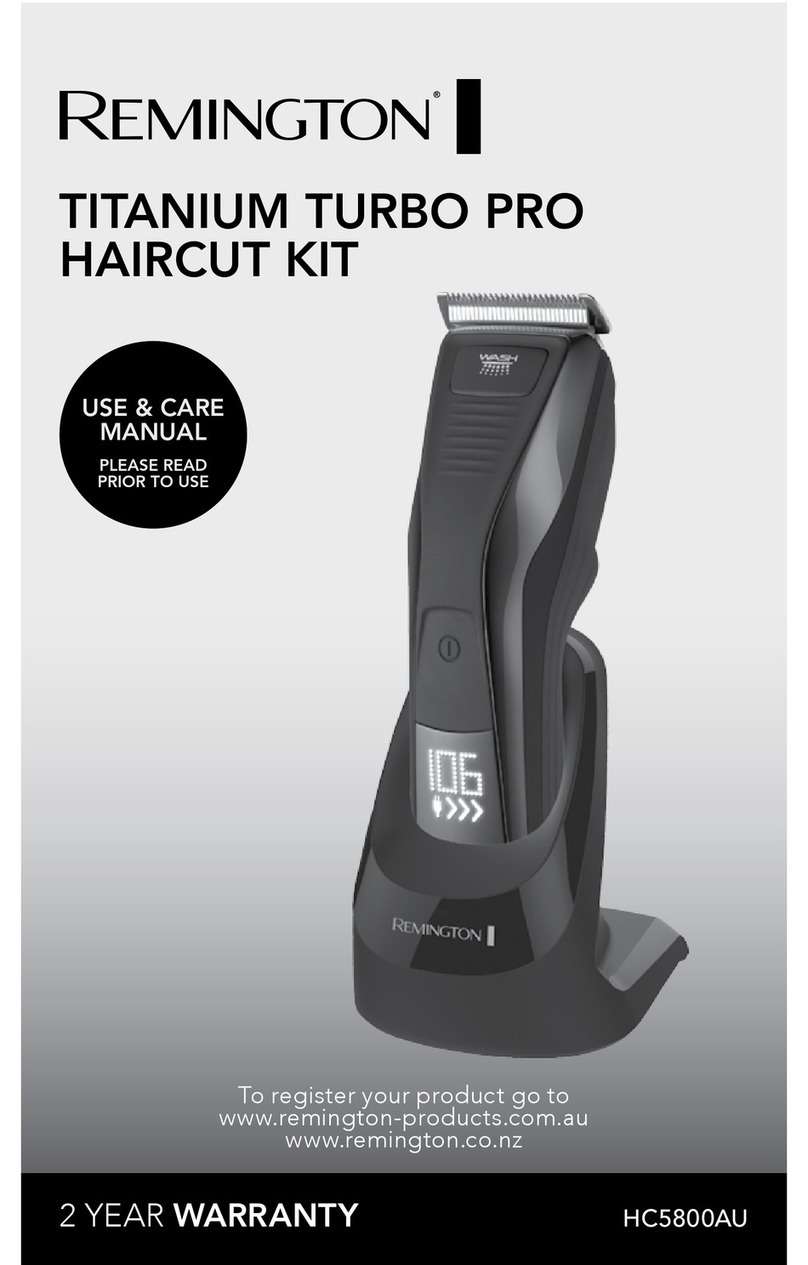 Remington HC5800AU User manual