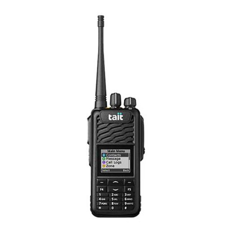 Tait TP3300 User manual