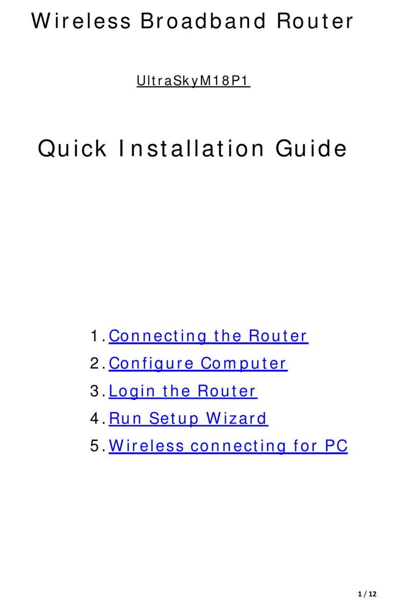Solwise UltraSkyM18P1 Quick installation guide