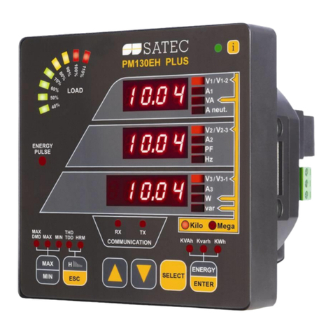 Satec PM130 PLUS User manual