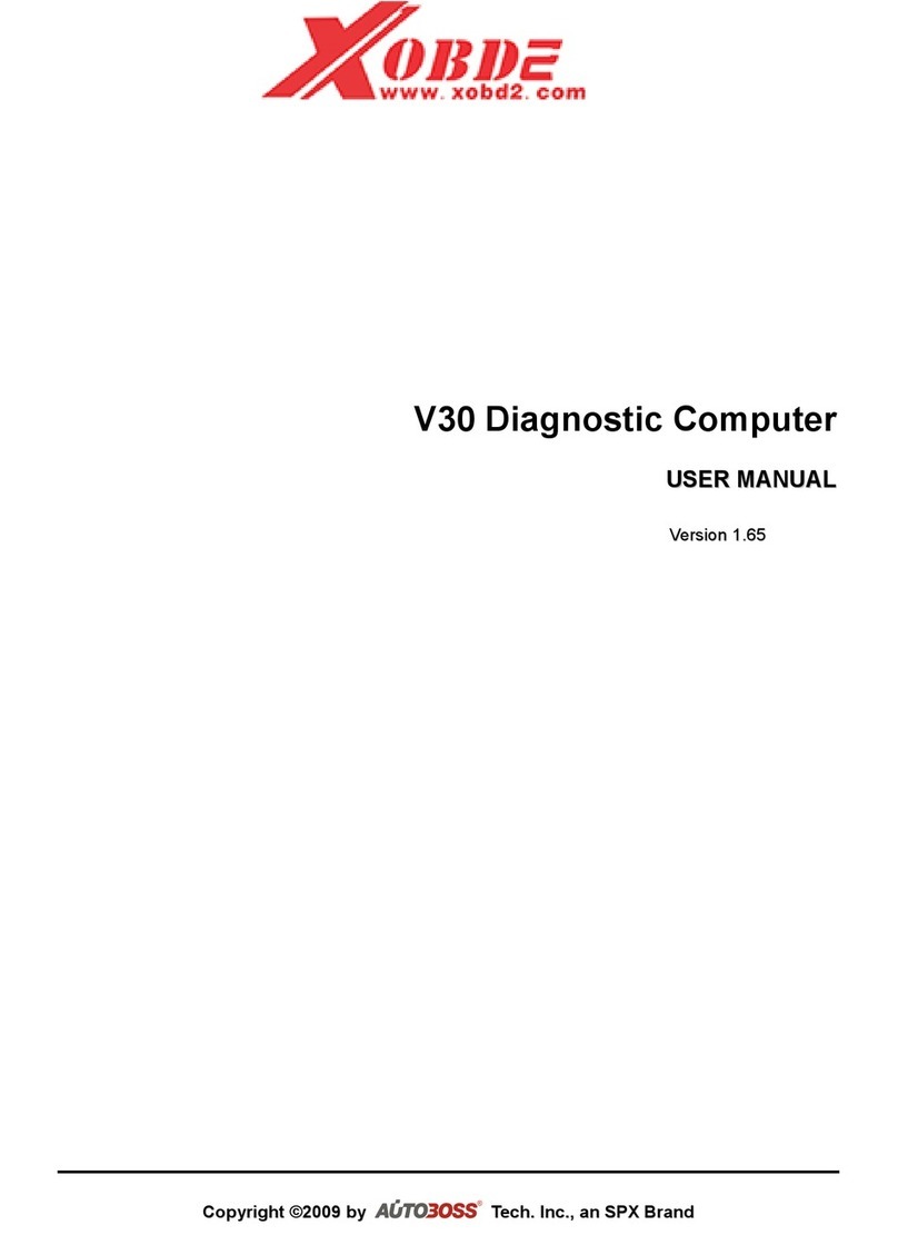 XOBD2 V-30 User manuals