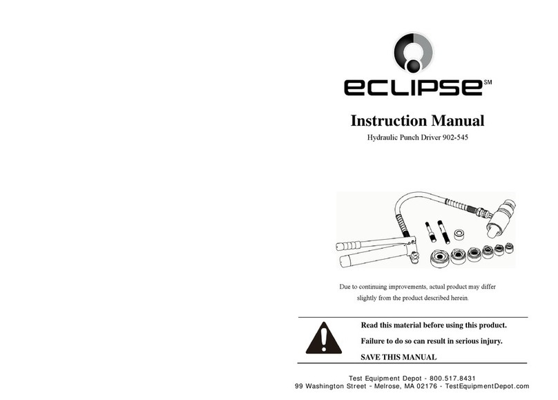 Eclipse 902-545 instruction manual