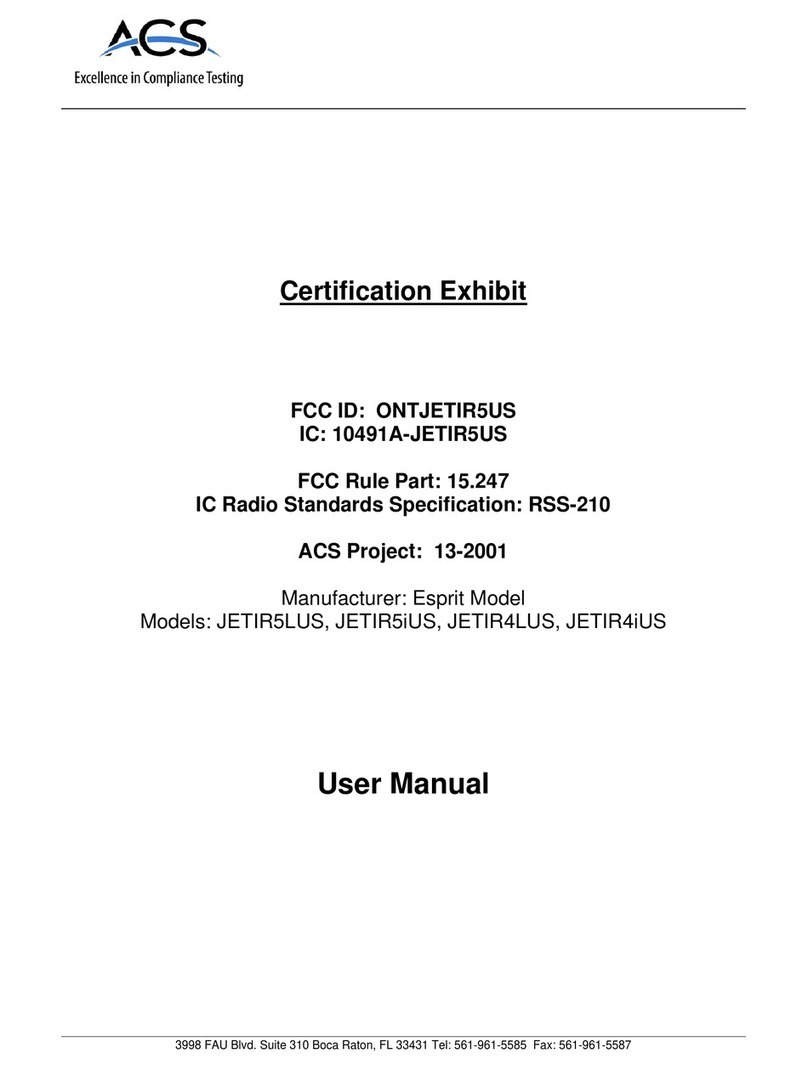 JETI model JETIR5iUS User manual