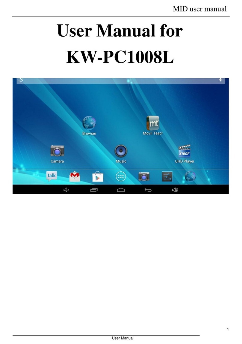 Kintech KW-PC1008L user manual