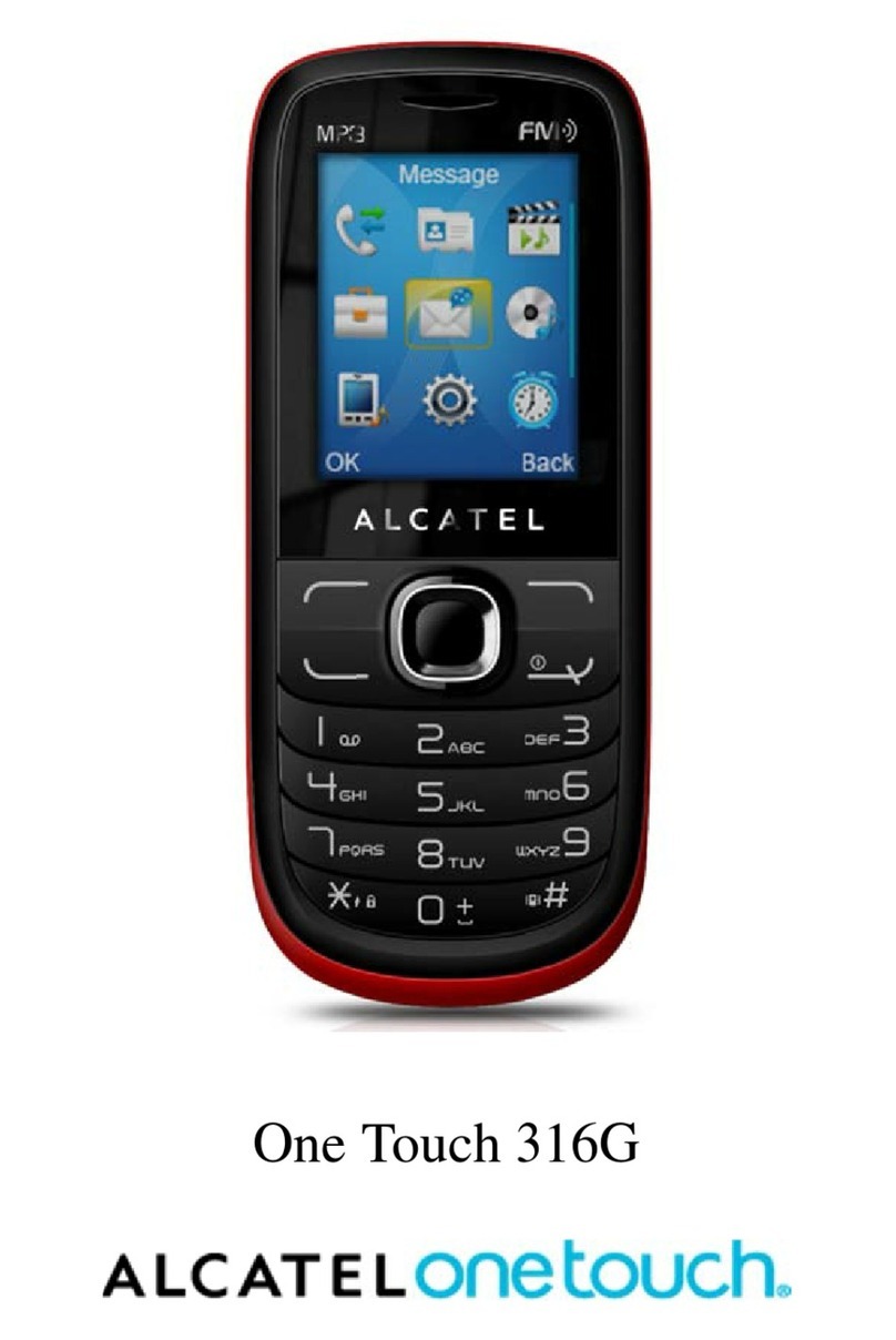 Alcatel One Touch 316G user manual
